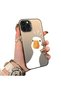 iPhone 16 Pro Compatible Silicone Edge Hard Back Anti-Fall Case Sweet Duck - 2