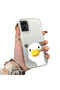 Samsung Galaxy A06 Compatible Silicone Edge Hard Back Anti-Fall Case Sweet Duck - 2