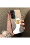 Samsung Galaxy A55 Compatible Silicone Edge Hard Back Anti-Fall Case Sweet Duck