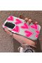 Samsung Galaxy S22 Compatible Silicone Edge Hard Back Anti-Fall Case Heart Pattern - 3