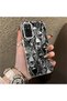 Xiaomi Redmi Note 10 Pro Compatible Silicone Edge Hard Back Anti-Fall Case Cheetah Figure - 5
