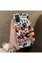 Xiaomi Redmi Note 10S Compatible Silicone Edge Hard Back Anti-Fall Case Classic Mickey Mouse