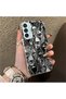 Samsung Galaxy M15 Compatible Silicone Edge Hard Back Anti-Fall Case Cheetah Figure - 4