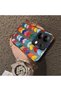 Xiaomi Redmi Note 13 Compatible Silicone Edge Hard Back Anti-Fall Case Colorful Heart - 4