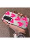 Samsung Galaxy S24 Plus Compatible Silicone Edge Hard Back Anti-Fall Case Heart Pattern - 3