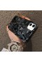 حافظة مضادة للسقوط من السيليكون المتوافقة مع هاتف iPhone 12، على شكل شكلة الفهد - 3