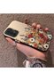 Samsung Galaxy A23 Compatible Silicone Edge Hard Back Anti-Fall Case Beautiful Flower - 3