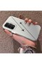 Samsung Galaxy A54 Compatible Silicone Edge Hard Back Anti-Fall Case Airplane Show - 2