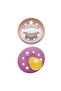 Cherry Baby Pacifier 0-6M, 2pc, Orthodontic Shaped Soother