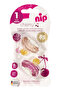 Cherry Baby Pacifier 0-6M, 2pc, Orthodontic Shaped Soother - 8