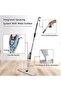 Microfiber Spray Mop – 360° Spin, Wet & Dry Floor Cleaner with Washable Pads & 360ML Tank. - 4
