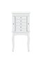 Free Standing Jewelery Cabinet White - 2