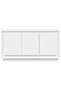 Sideboard White 102x35x55 cm Engineered Wood - 4