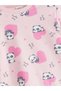 Crew Neck Printed Girls Pajama Set (W5) - 3