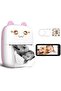 Portable Mini Sticker Printer. Inkless Bluetooth thermal printer.