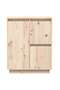 Sideboard 60x34x75 cm Solid Wood Pine - 4