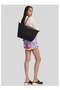 Women's versatile Black Classic Large Messenger Bag - 2