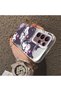 Samsung Galaxy S22 Ultra Compatible Protective Silicone Edge Acrylic Back Kuromi Case - 3