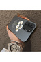 Samsung Galaxy S22 Compatible Silicone Edge Acrylic Back White Flower Protective Case - 4