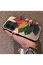 Xiaomi Redmi 13 Compatible Silicone Edge Acrylic Back Colorful Leaf Protective Case - 3