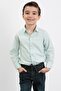 Green Inflatable Vest Set Shirt Boys' 3-Piece Pants Suit 23471 - 3