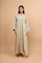 Elegant Embroidery Crystals Beaded Jalabiya - 5