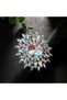 Silver Plated Stonefans Exaggerated Large Rings Women Fashion Luxury Designer Y2k Geometric Party Ac - 2