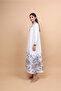 Floral Crystal Pieces Classic Jalabiya - 3