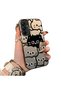 Samsung Galaxy A15 Compatible Silicone Edge Acrylic Back Sweet Cat Protective Case - 2