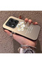 Xiaomi Redmi Note 14 Pro 5g Compatible Silicone Edge Acrylic Back White Flower Protective Case