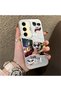 Samsung Galaxy S24 Fe Compatible Acrylic Back Silicone Edge Clown Joker Protective Case - 4