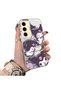 Samsung Galaxy S24 Fe Compatible Protective Silicone Edge Acrylic Back Kuromi Case