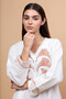 Embroidery Modern Crystal Jalabiya - 2