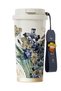 Tribute to Van Gogh series iris shining coffee cup GE-MET23-B75 purple 500ml