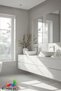 Glossy White Adhesive Kitchen Cabinet and Furniture Covering Foil 52 cm X 5 Meters - 4