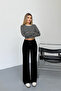 Women's Adjustable Waist 3-Strap Sweatpants Black - Mw0000217 - 3