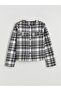 Plaid girl's tweed shirt - 2