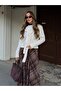 Cream Shawl Detailed Sweater - 251180 - 2
