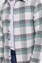 Men's Slim Fit slim fit checkered winter lumberjack shirt - 4