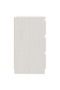 Bedside Cabinet White 60x36x64 cm Solid Pinewood - 4