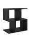 Bedside Cabinet Black 50x30x51.5 cm Engineered Wood - 3
