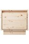 Bedside Cabinets 2 pcs 35x34x32 cm Solid Wood Pine - 4