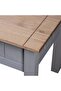 Nightstand Grey 50.5x50.5x52.5 cm Pine Panama Range - 5
