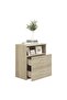 Bed Cabinet Sonoma Oak 50x32x60 cm - 2
