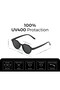 Women's Honey Frame Unisex Blue Light Blue Block Filtered Stylish Design Computer and Screen Glasses - 4
