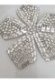 Iron-On Flower Pattern Stone Decorative Strip Applique - 4