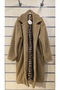 Long Plush Coat with Leopard Lining Inside - 2