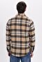 Men's Slim Fit slim fit checkered winter lumberjack shirt - 6