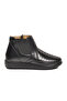 Black Gel Sole Anatomical Zippered Women's Boots 311 Z - 2