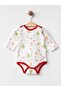 Baby New Year Themed Organic Long Sleeve Snap-On Bodysuit